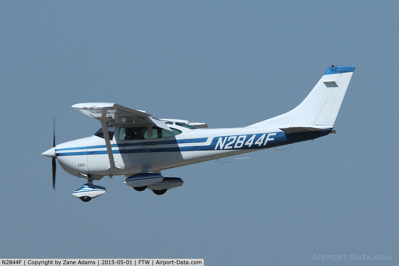 N2844F, 1966 Cessna 182J Skylane C/N 18256944, At Meacham Field - Fort Worth, TX