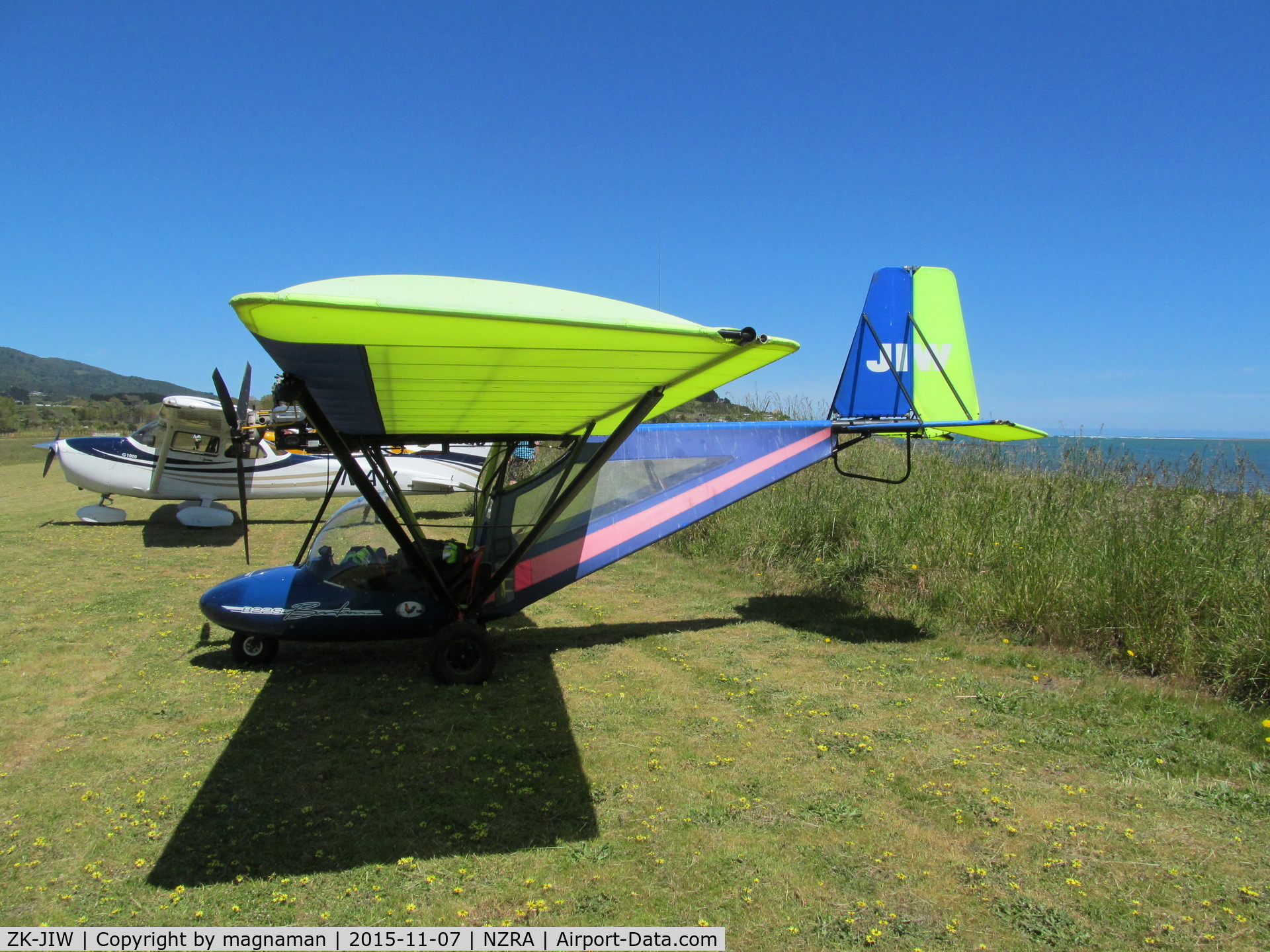 ZK-JIW, Micro Aviation B22 Bantam C/N 0126, my first nz micro