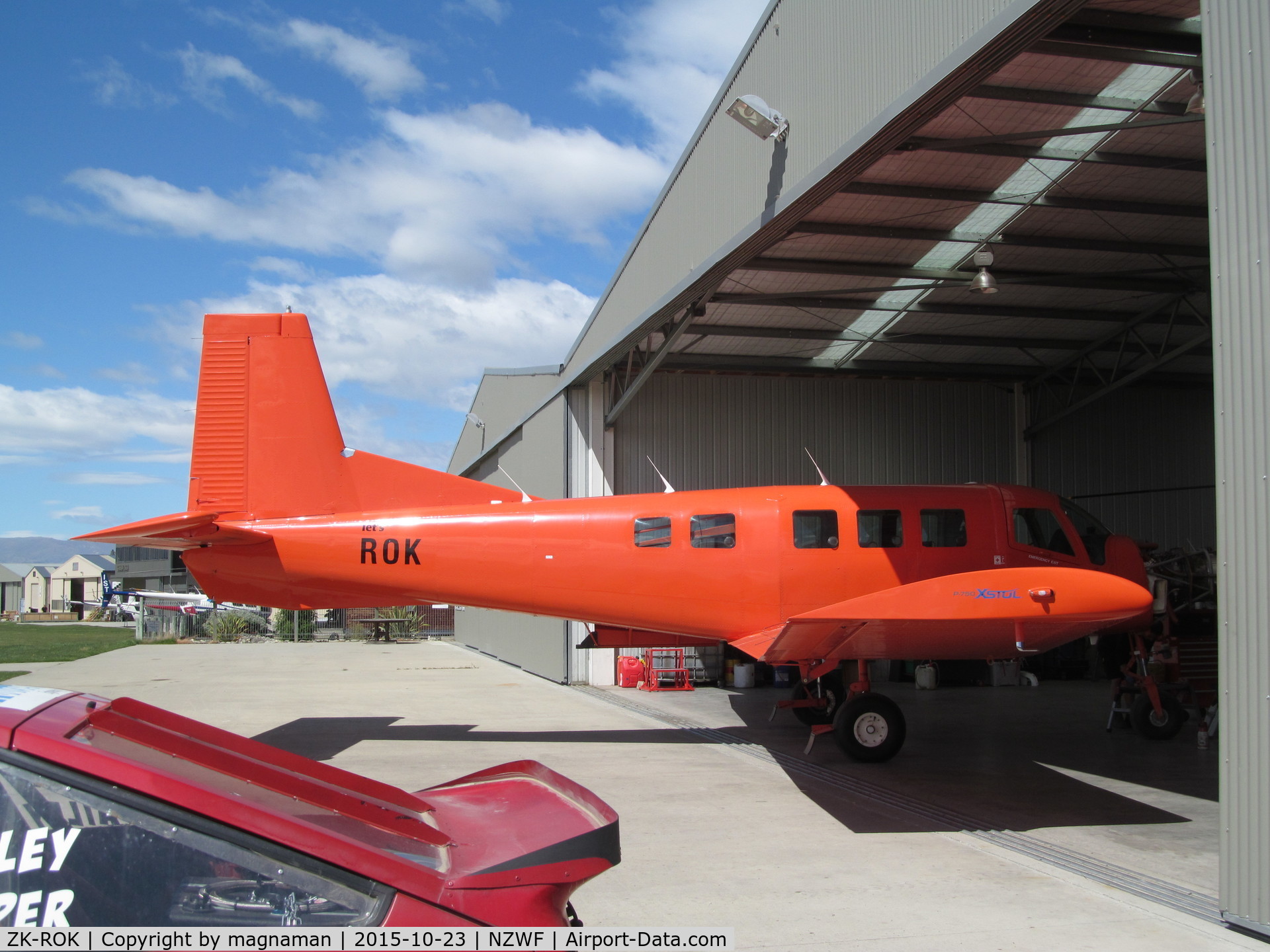 ZK-ROK, Pacific Aerospace Cresco 08-600 C/N 033, at wanaka