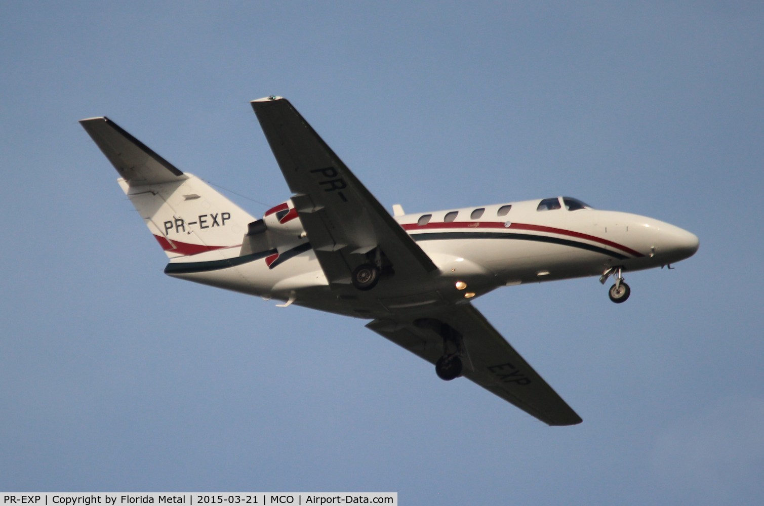 PR-EXP, Cessna Citation 525 C/N 525-0482, Citation CJ1