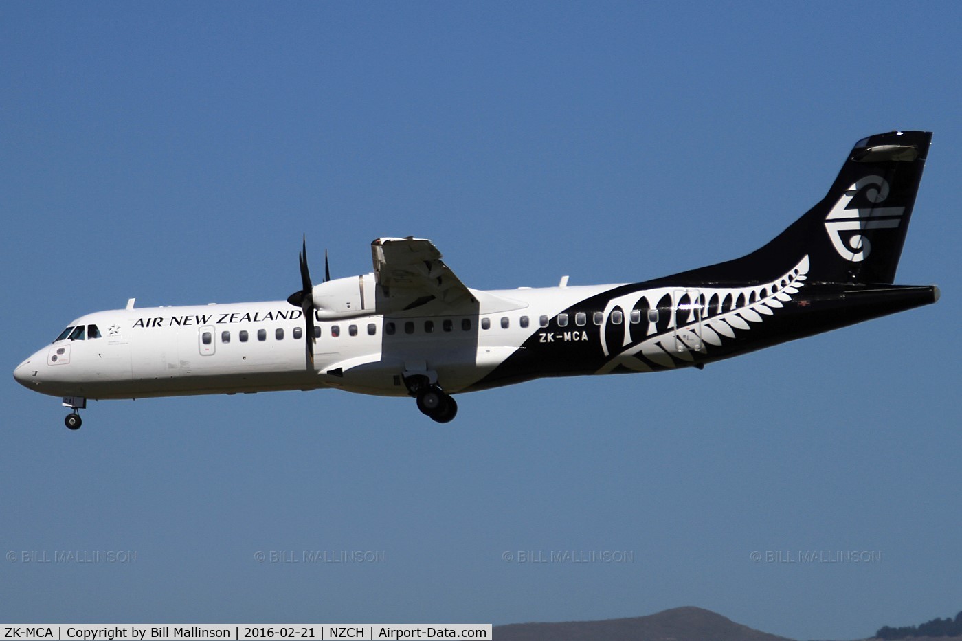 ZK-MCA, 1999 ATR 72-212A C/N 597, NZ5379 from ROT
