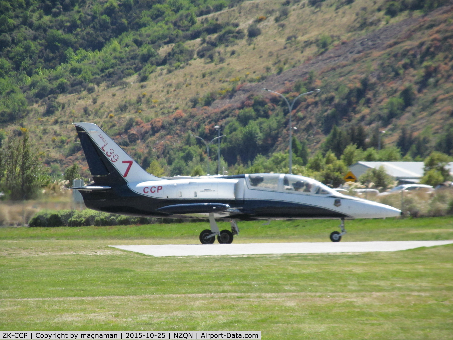 ZK-CCP, Aero L-39C Albatros Albatros C/N 332639, departing the best place in NZ