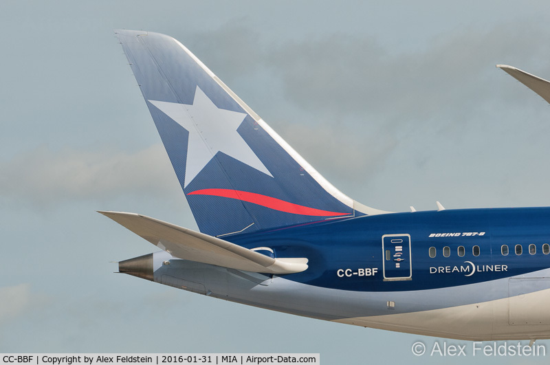 CC-BBF, 2014 Boeing 787-8 Dreamliner Dreamliner C/N 38476, Miami
