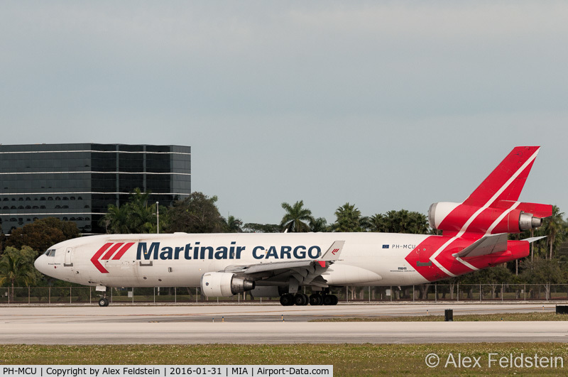 PH-MCU, 1996 McDonnell Douglas MD-11F C/N 48757, Miami