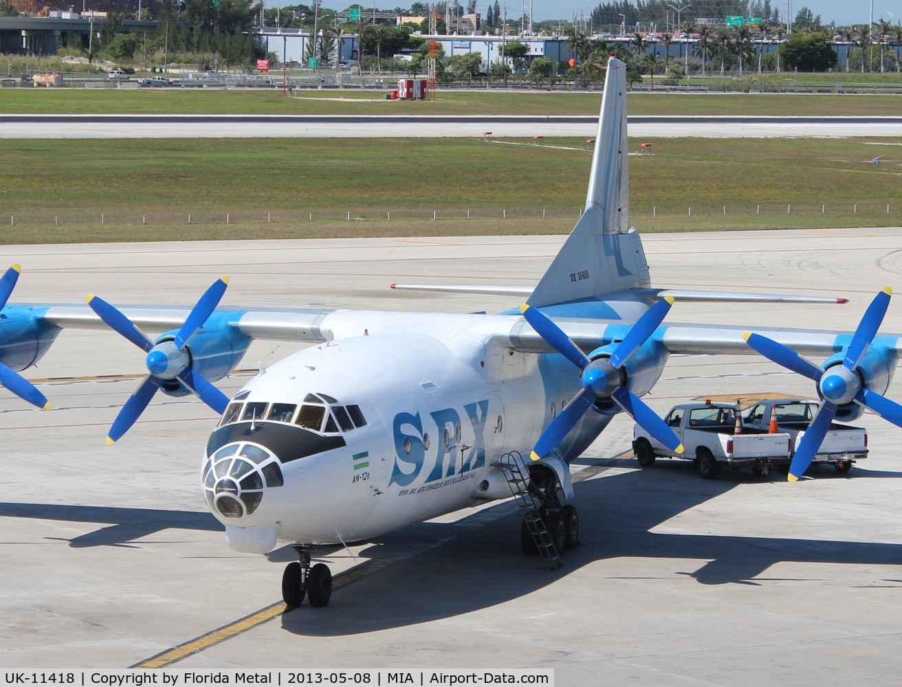 UK-11418, 1964 Antonov An-12B C/N 402504, Avia Leasing