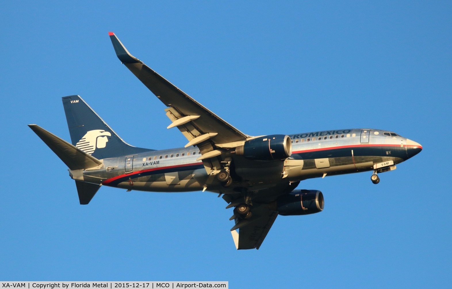 XA-VAM, 2005 Boeing 737-752 C/N 34295, Aeromexico