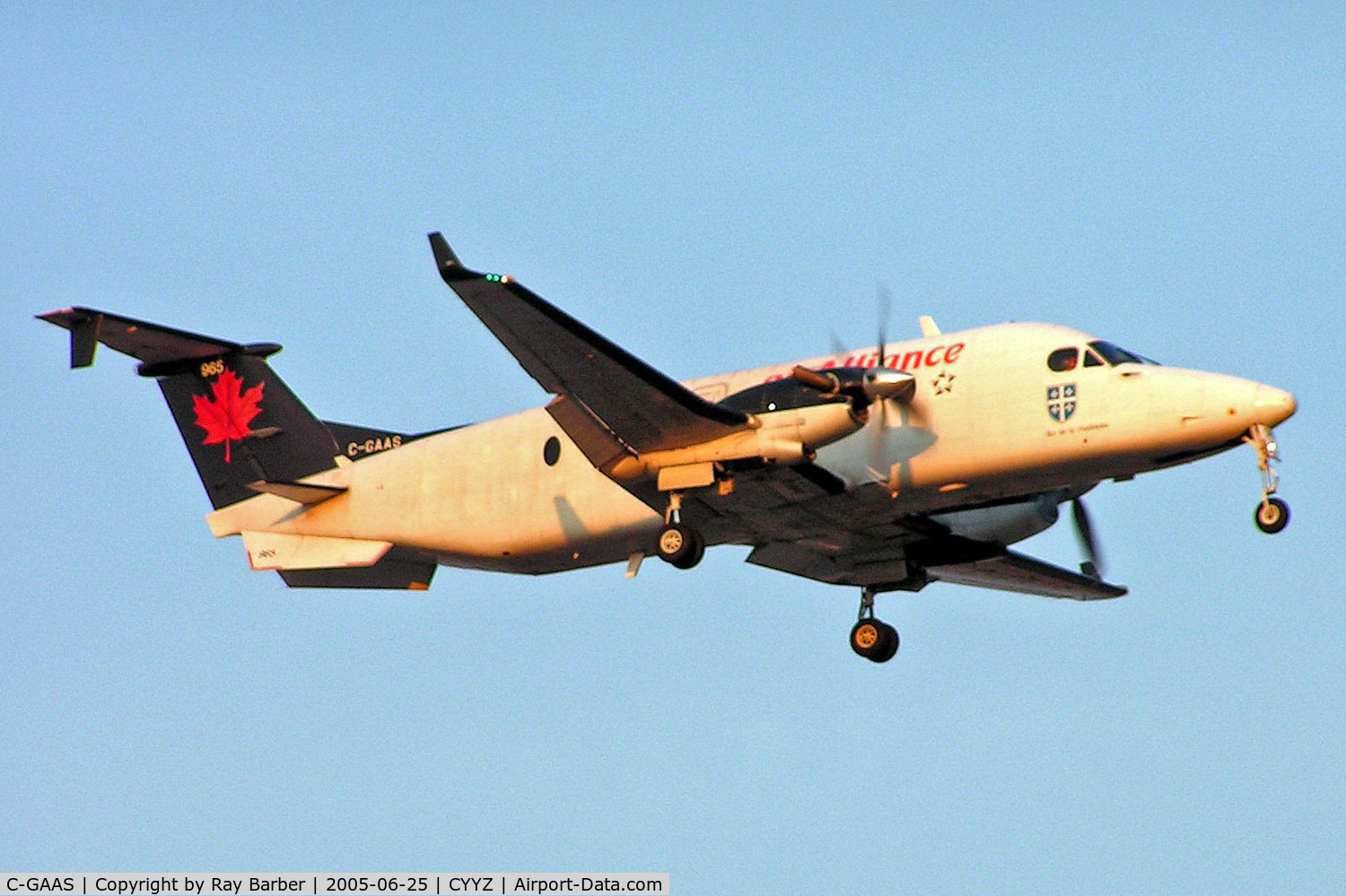 C-GAAS, 1996 Beech 1900D C/N UE-209, Beech 1900D [UE-209] (Air Georgian/Air Alliance) Toronto-Pearson International~C 25/06/2005