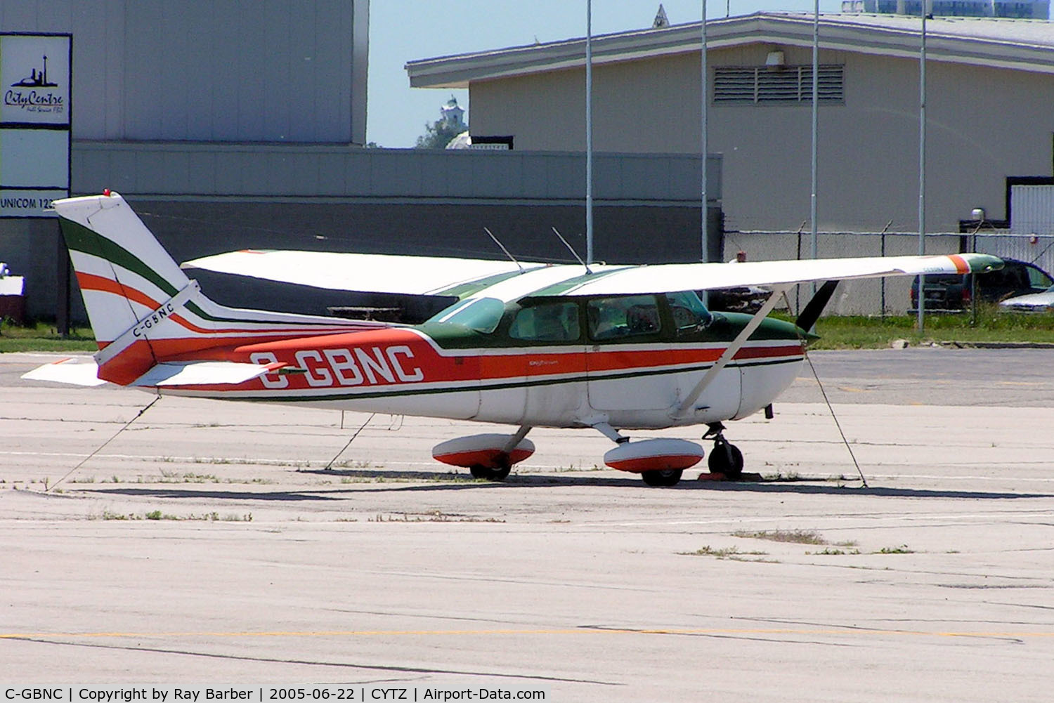 C-GBNC, 1973 Cessna 172M C/N 17260762, Cessna 172M Skyhawk [172-60762] Toronto-City Centre Airport~C 22/06/2005
