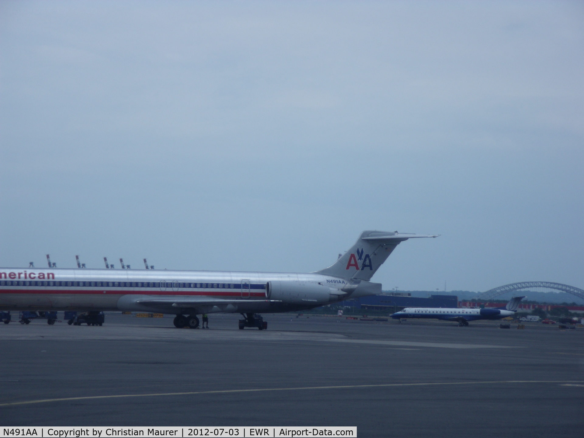 N491AA, 1989 McDonnell Douglas MD-82 (DC-9-82) C/N 49684, DC-9-82 Maddog 80