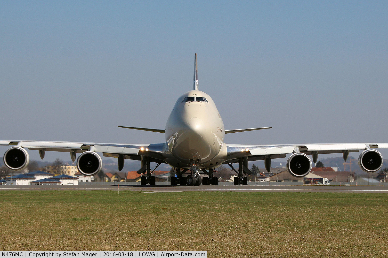 N476MC, 1999 Boeing 747-47UF C/N 29256, Etihad Cargo B747-400F @GRZ
