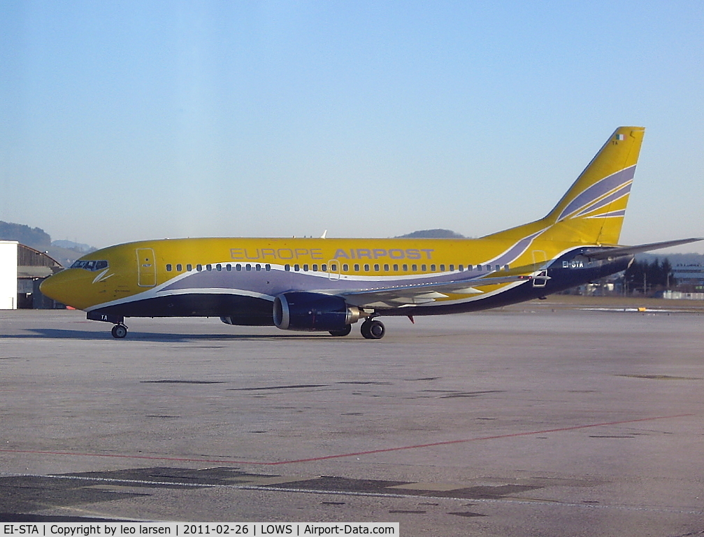 EI-STA, 1997 Boeing 737-31S C/N 29057, Salzburg 26.2.11