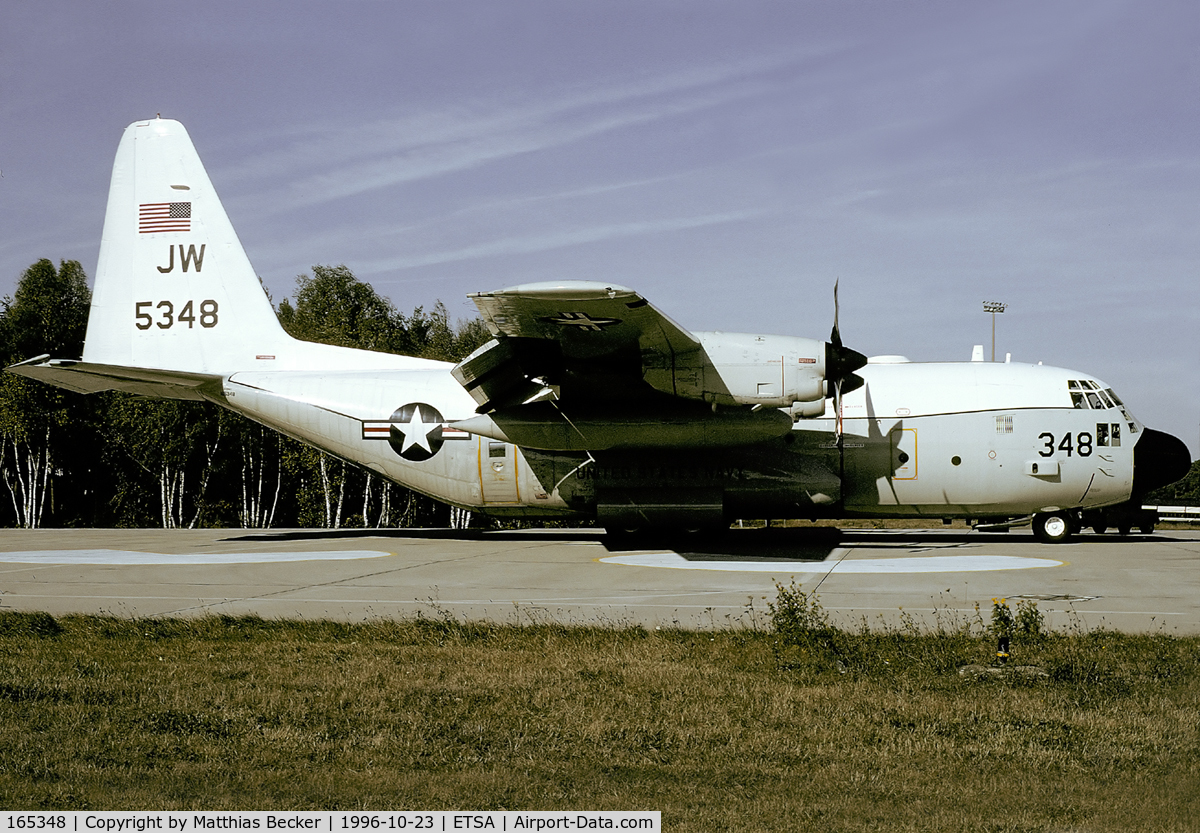 165348, 1995 Lockheed Martin C-130T Hercules C/N 382-5404, 165348