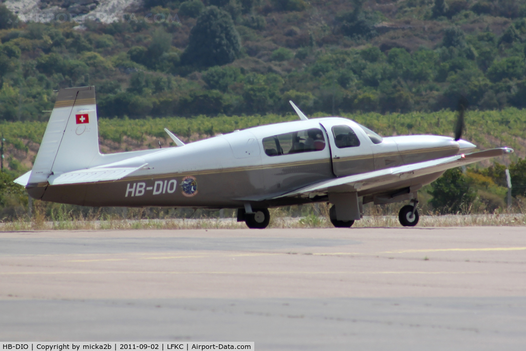 HB-DIO, 1996 Mooney M20R Ovation C/N 29-0034, Taxiing