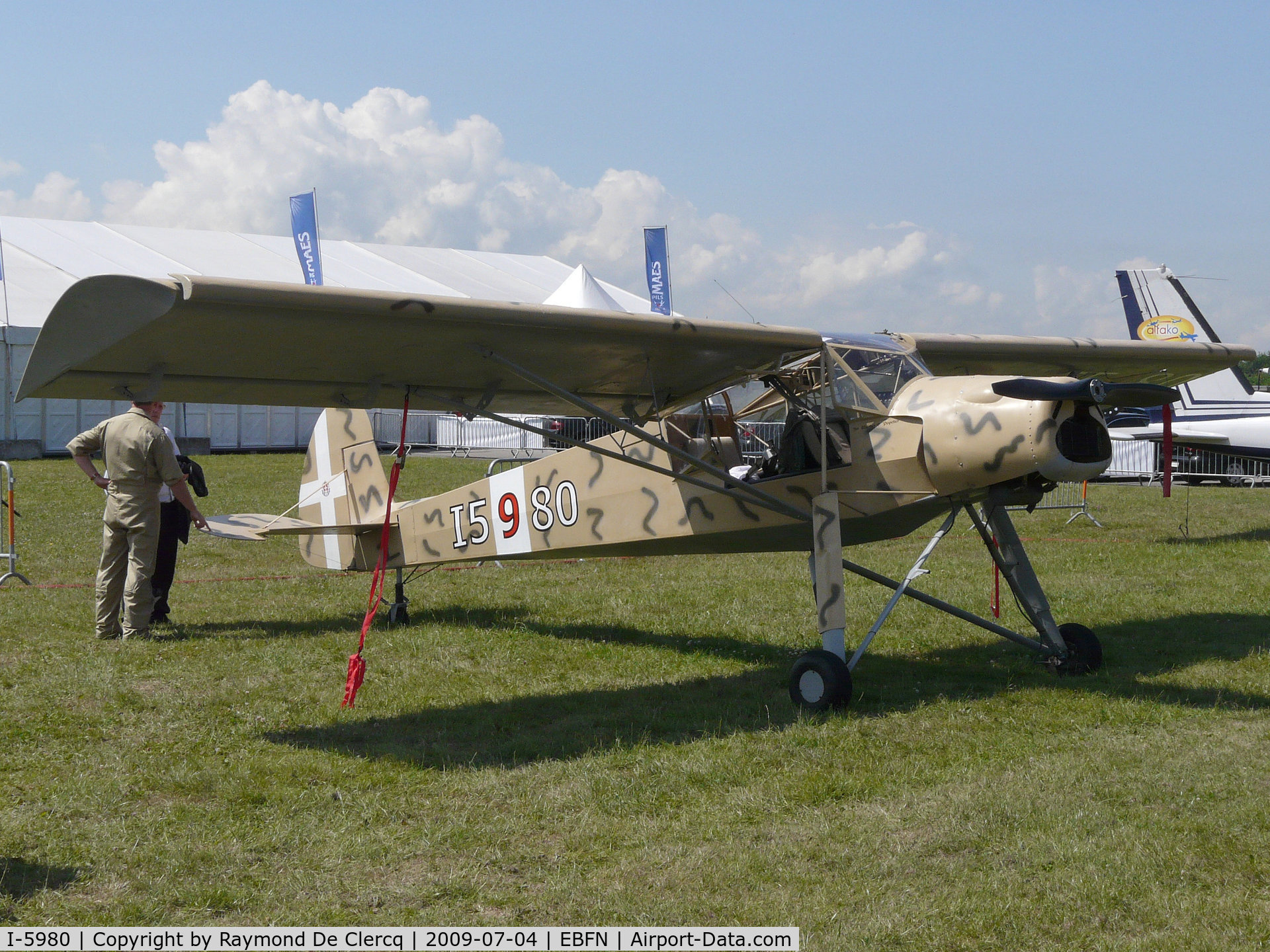 I-5980, Slepcev Storch SS-MK4 C/N N20, Koksijde airshow 2009.