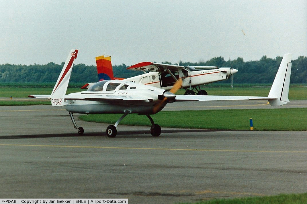 F-PDAB, Co-Z Cozy C/N E-717, Lelystad Airport around 1992
