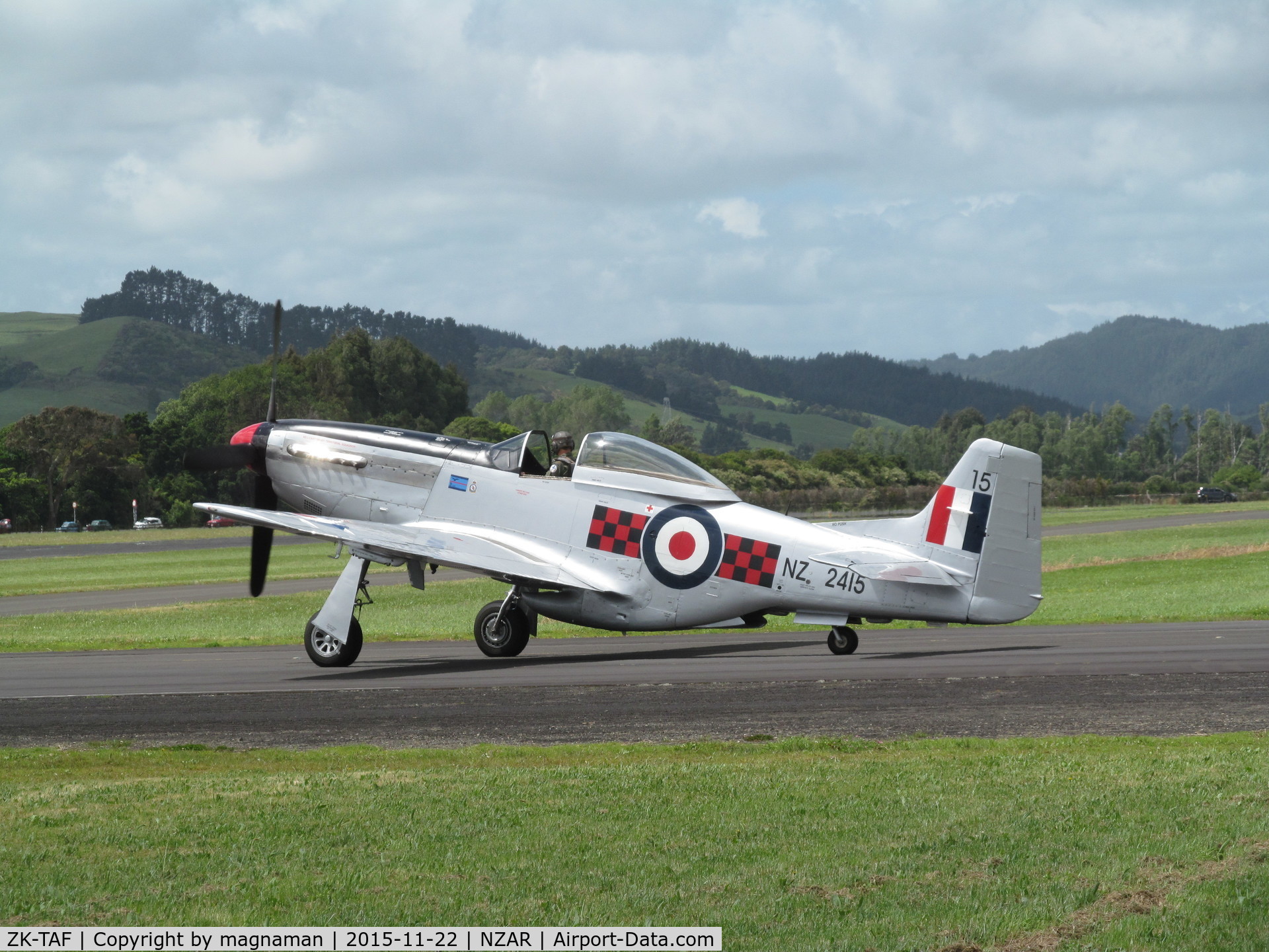 ZK-TAF, North American P-51D Mustang C/N 122-41369, At open day