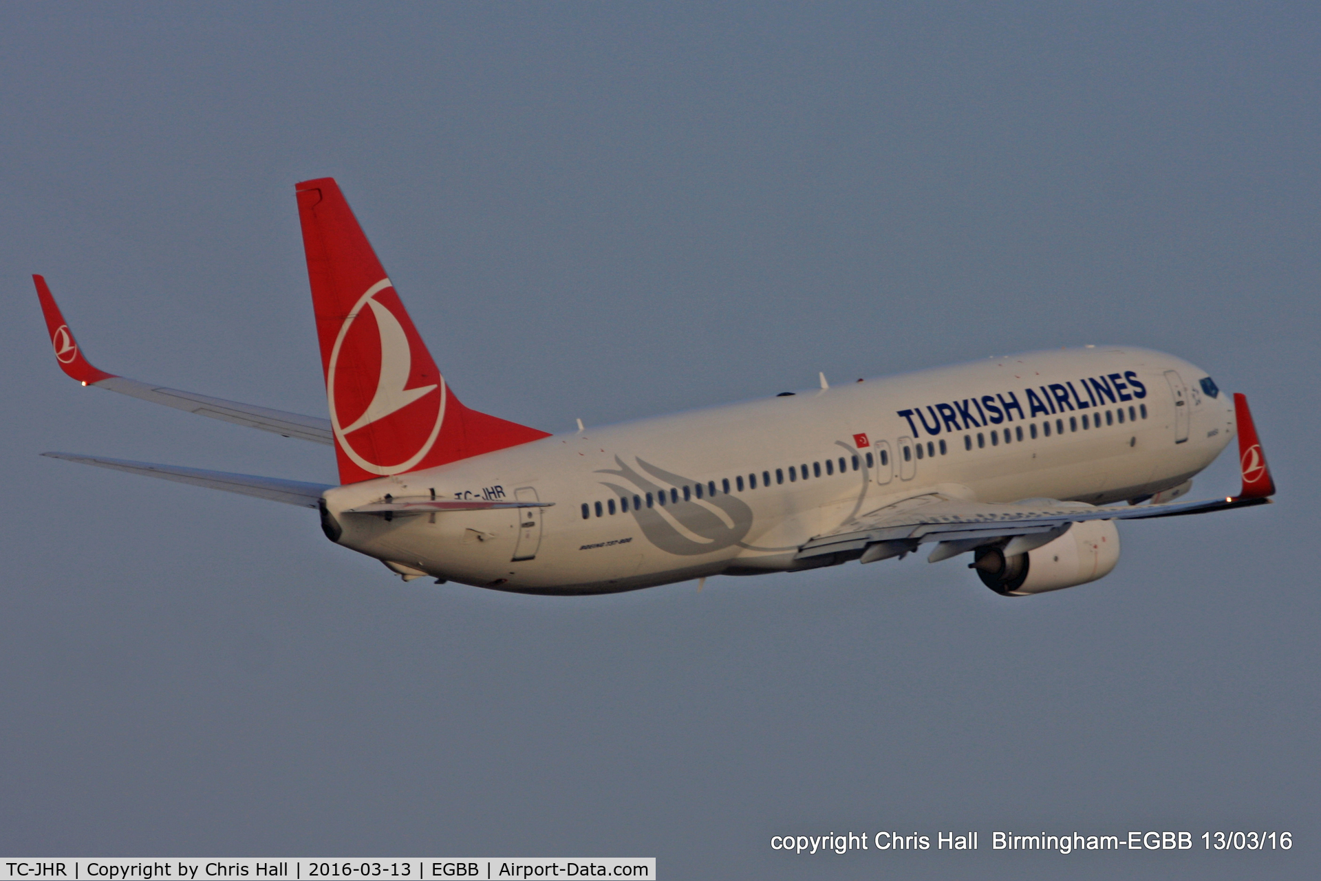 TC-JHR, 2013 Boeing 737-8F2 C/N 40989, Turkish Airlines