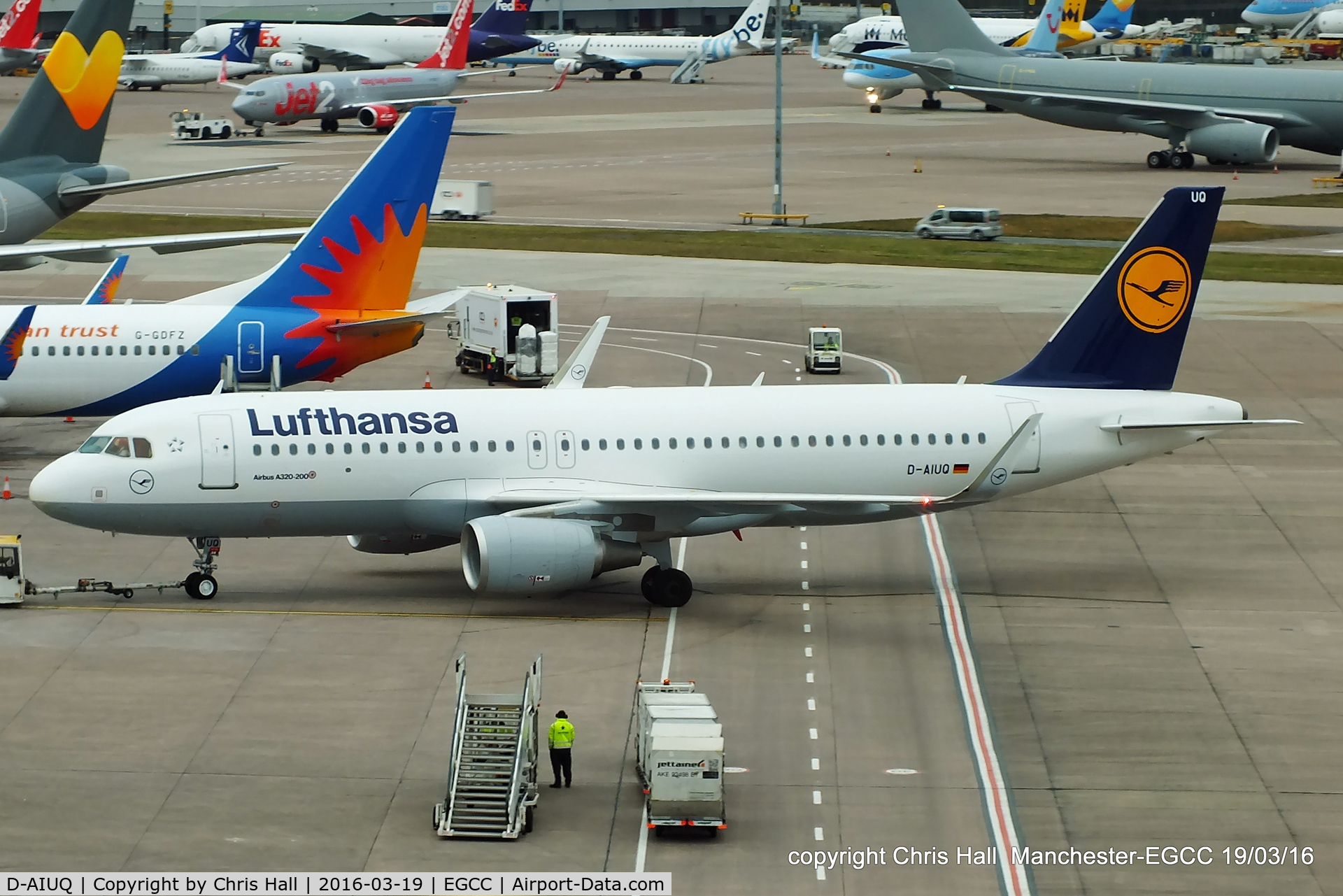 D-AIUQ, 2016 Airbus A320-214 C/N 6947, Lufthansa