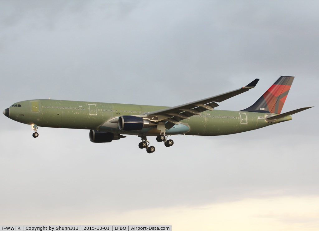F-WWTR, 2015 Airbus A330-302 C/N 1679, C/n 1679 - For Delta Airlines