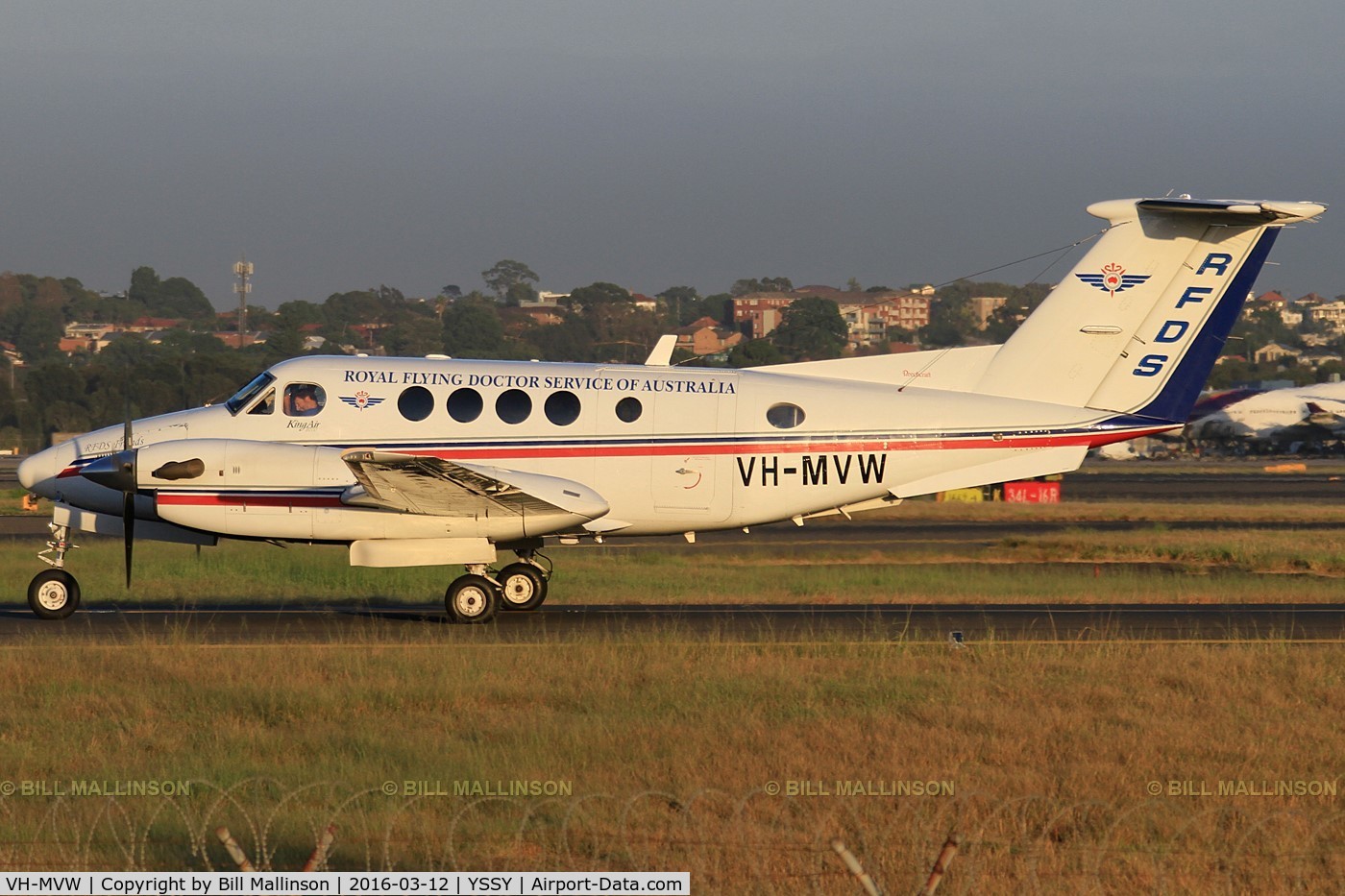 VH-MVW, 2003 Raytheon B200 King Air C/N BB-1814, away on another mission