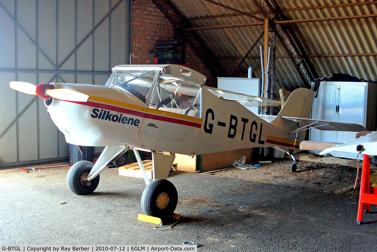 G-BTGL, 1991 Avid Flyer C/N PFA 189-11885, Avid Speed Wing [PFA 189-11885] White Waltham~G 12/07/2010