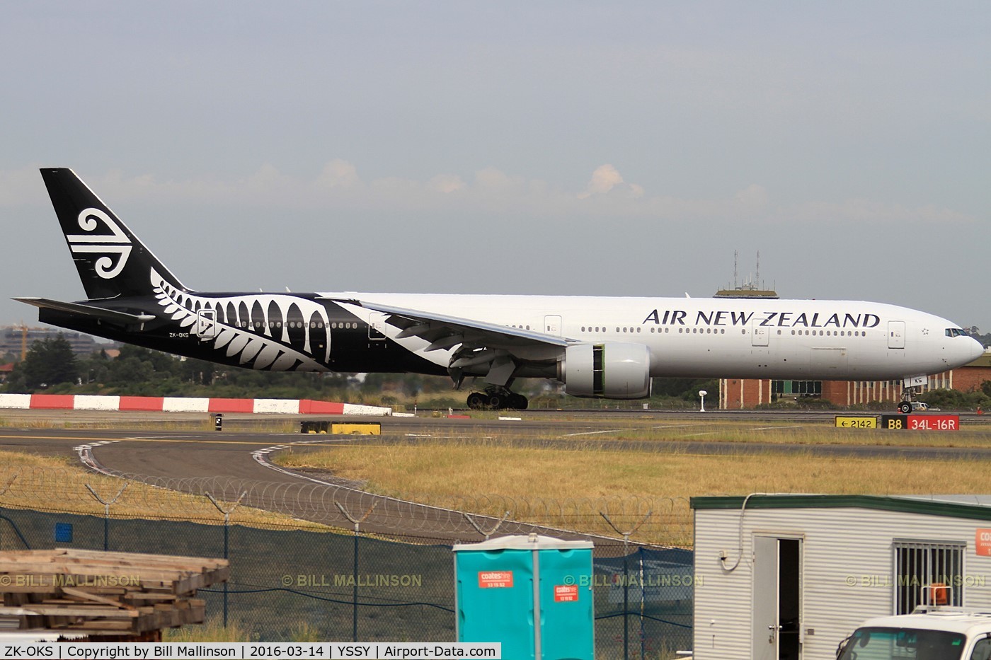 ZK-OKS, 2014 Boeing 777-306/ER C/N 44547, in as NZ101