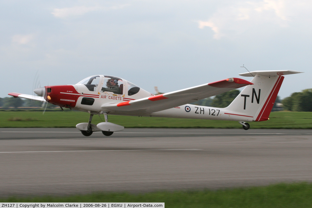 ZH127, Grob G-109B Vigilant T1 C/N 6522, Grob G-109B Vigilant T1, RAF Linton-on-Ouse, August 2006.