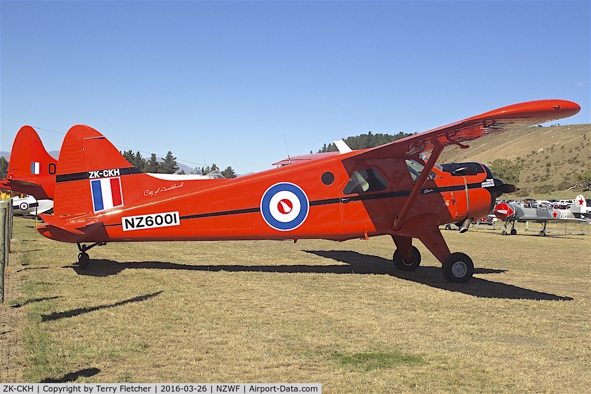 ZK-CKH, De Havilland Canada DHC-2 Beaver C/N 25, At 2016 Warbirds Over Wanaka Airshow , Otago , New Zealand