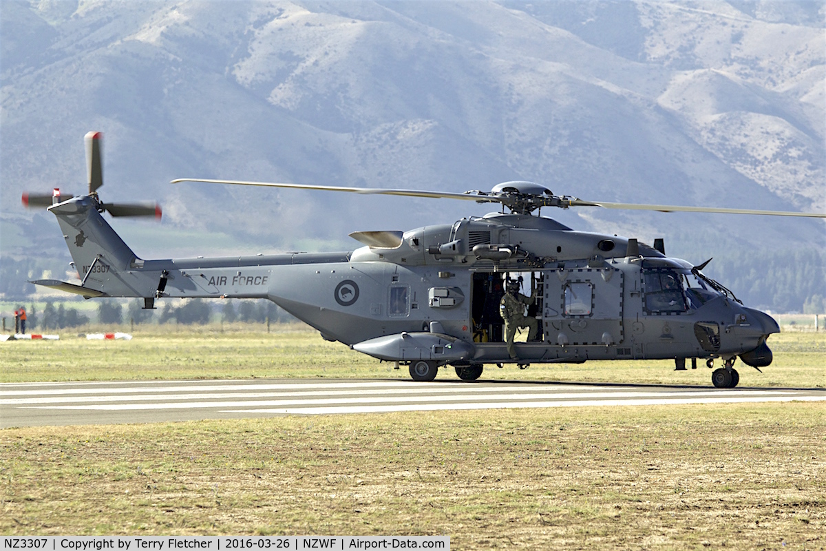 NZ3307, 2013 NHI NH-90 TTH Caiman C/N 1241/TNZA007, At 2016 Warbirds Over Wanaka Airshow , Otago , New Zealand