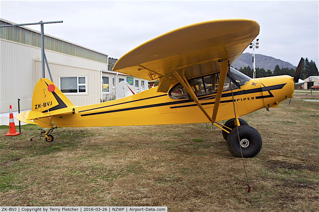 ZK-BVJ, Piper PA-18A-150 Super Cub C/N 18-6180, At Wanaka