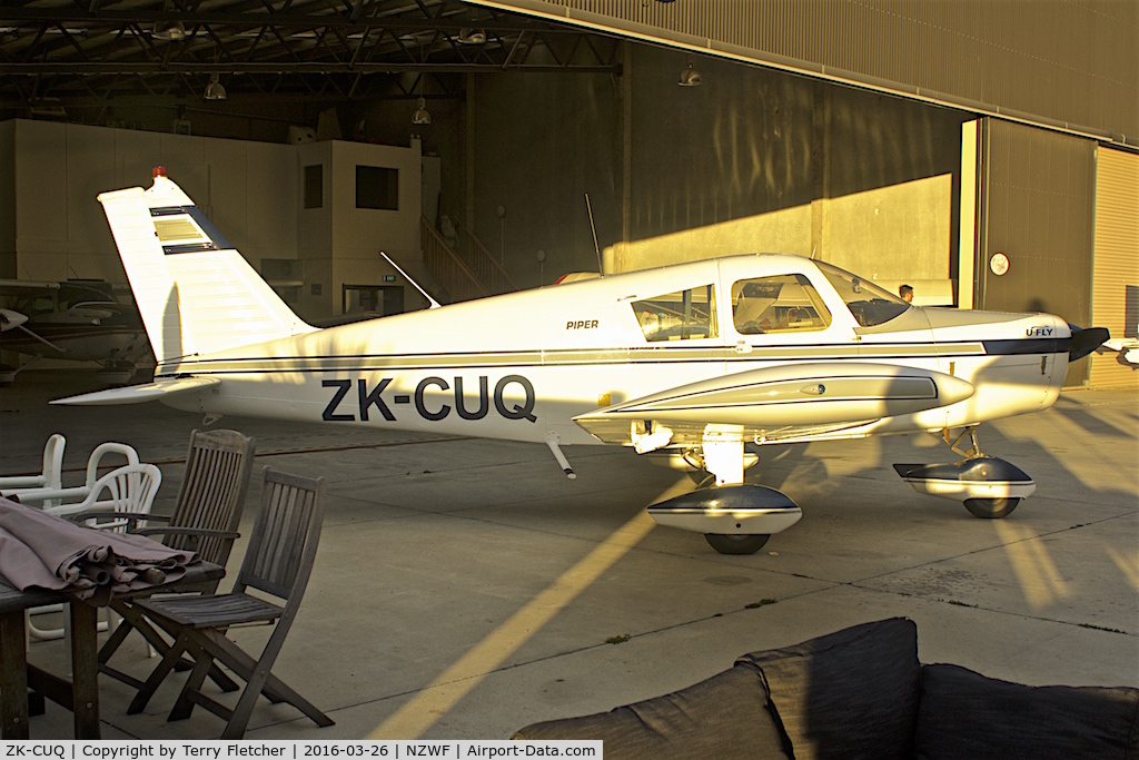 ZK-CUQ, Piper PA-28-140 C/N 28-26521, At Wanaka