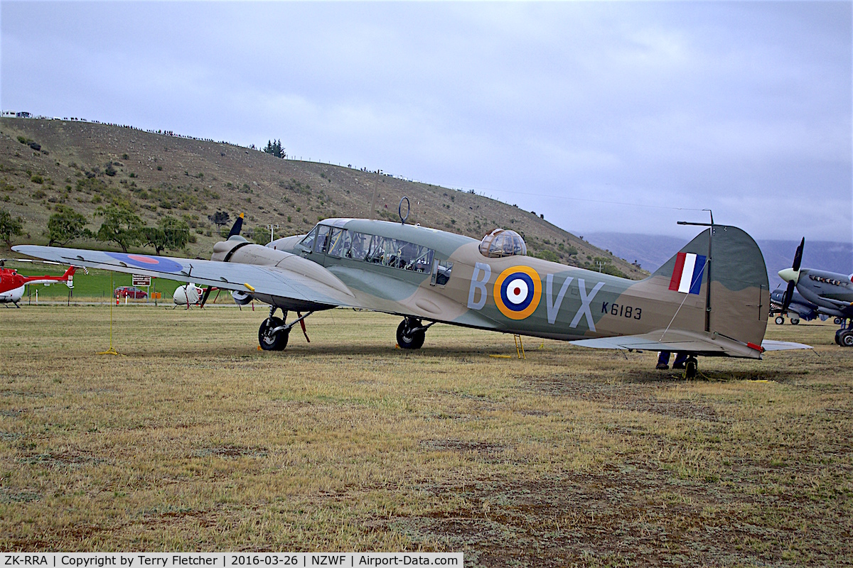 ZK-RRA, 1944 Avro 652A Anson 1 C/N Not found MH120, At Wanaka