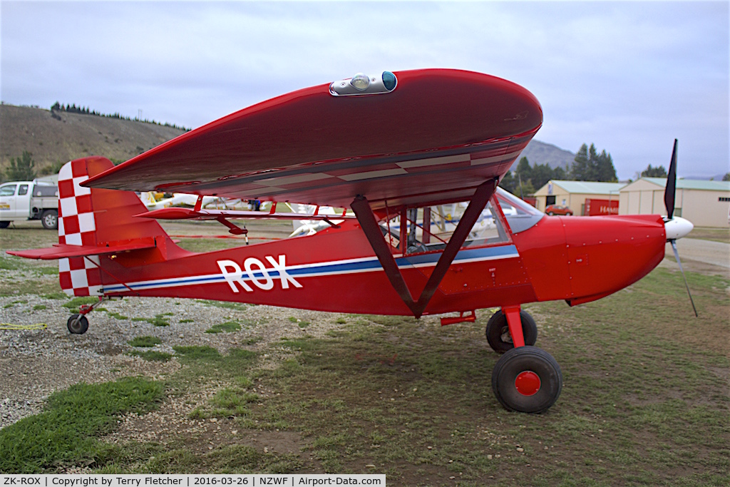 ZK-ROX, 2004 SkyStar Kitfox Series 7 C/N PFA 172D-14024, At Wanaka