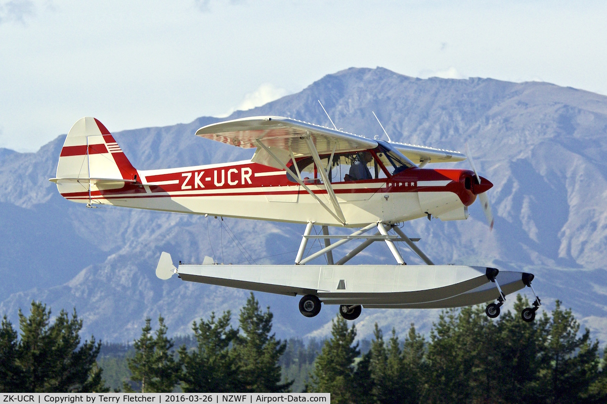 ZK-UCR, 1960 Piper PA-18-150 Super Cub C/N 18-7572, At Wanaka