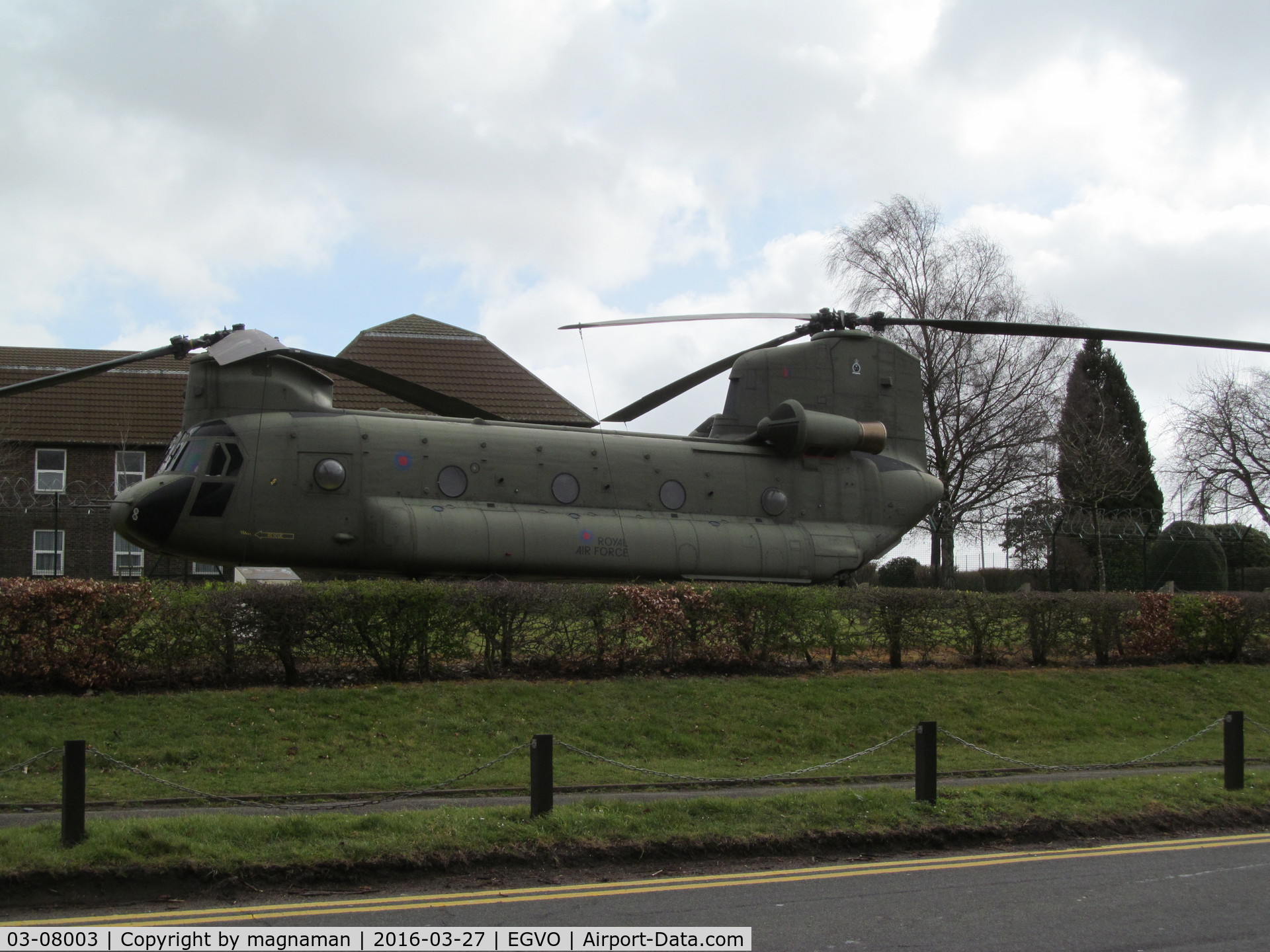 03-08003, Boeing Vertol CH-47D Chinook C/N M.8003, Preserved at RAF Odiham