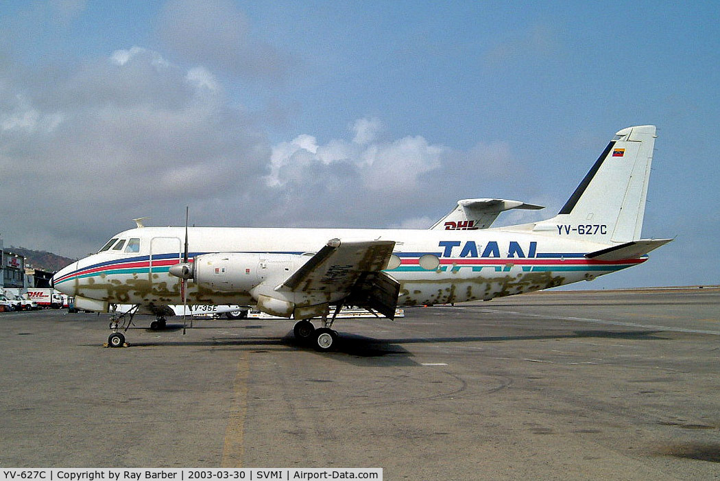 YV-627C, 1966 Grumman G-159 Gulfstream 1 C/N 170, Gulfstream G-159 Gulfstream 1 [170] (TAAN) Caracas-Simon Bolivar International~YV 30/03/2003