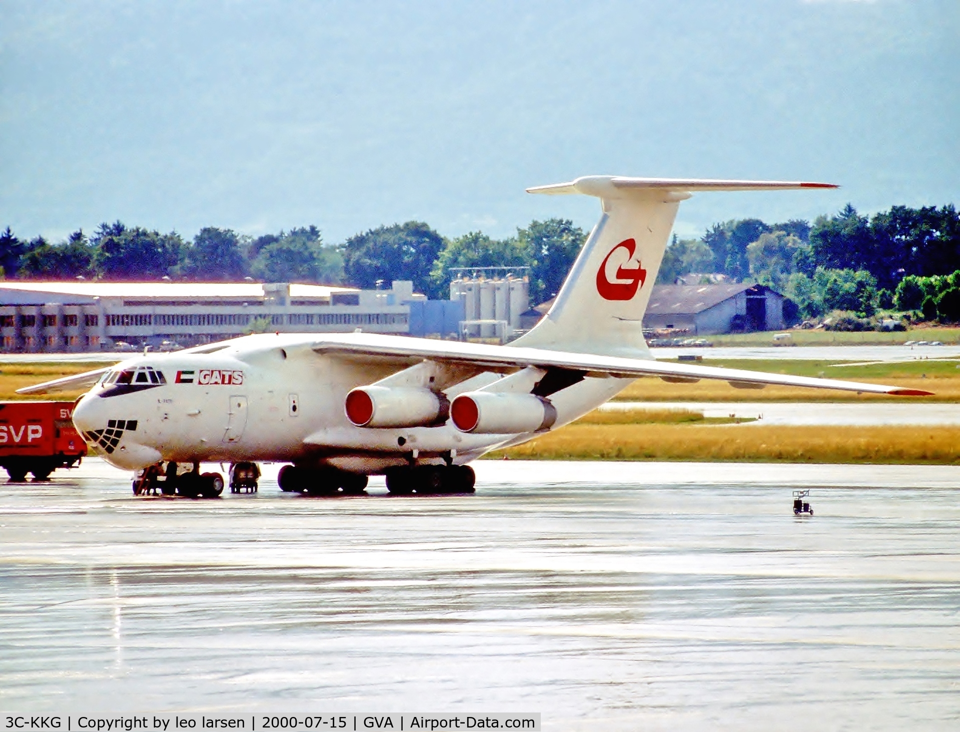 3C-KKG, 1992 Ilyushin Il-76TD C/N 1023410360, Geneva 15.7.00