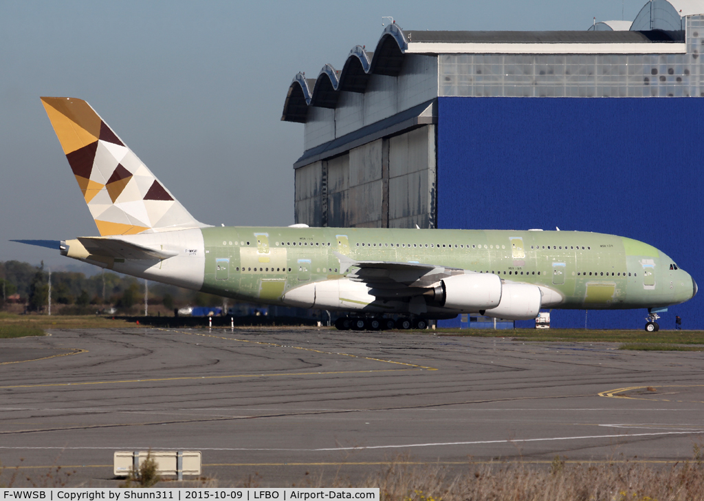 F-WWSB, 2015 Airbus A380-861 C/N 195, C/n 0195 - For Etihad Airways