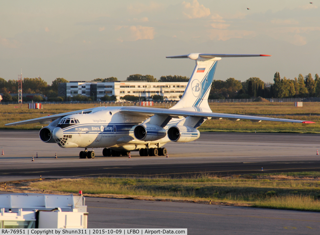 RA-76951, 2007 Ilyushin Il-76TD-90VD C/N 2073421704, Parked at the Cargo area...