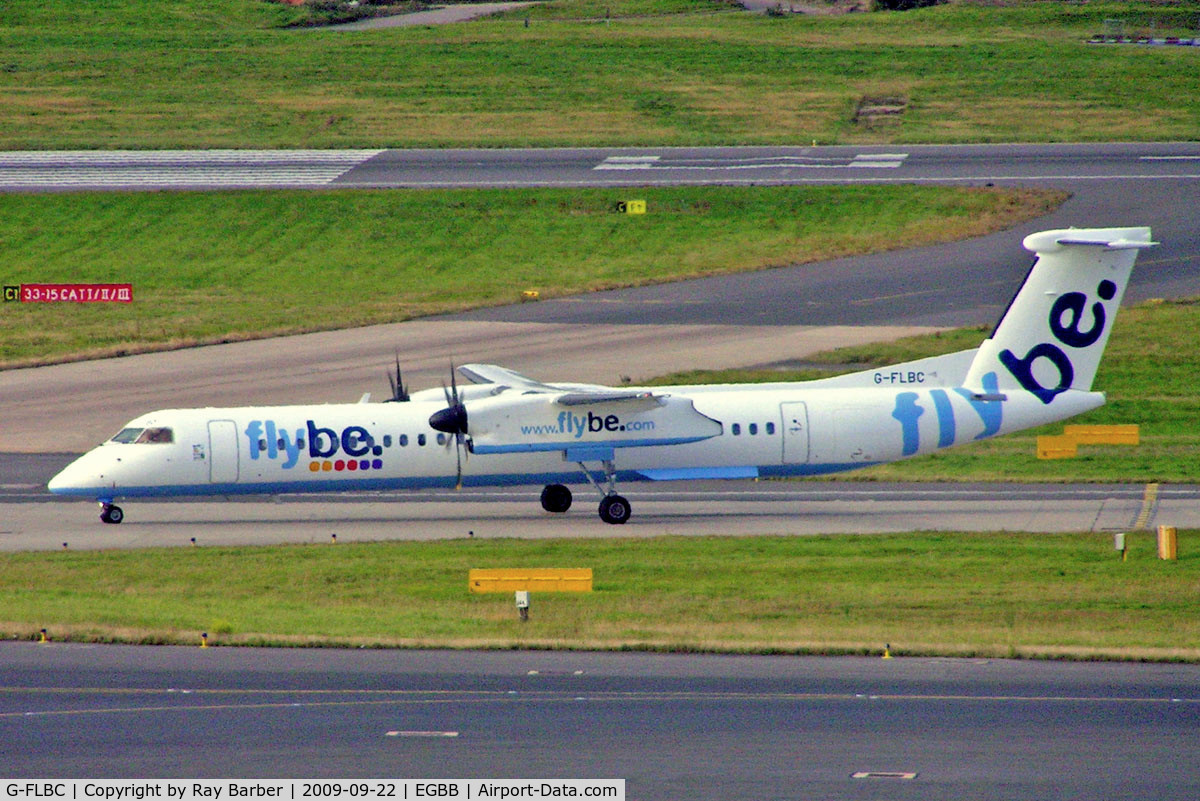 G-FLBC, 2009 De Havilland Canada DHC-8-402Q Dash 8 C/N 4257, De Havilland Canada DHC-8Q-402 [4257] (Flybe) Birmingham Int'l~G 22/09/2009