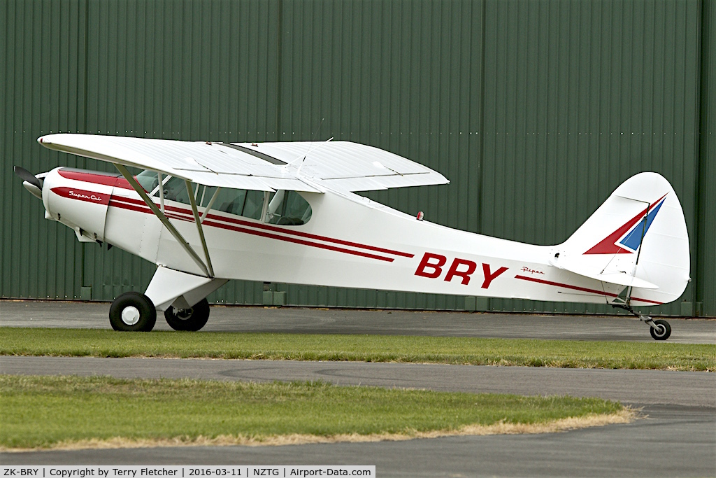 ZK-BRY, Piper PA-18A-150 Super Cub C/N 18-5687, At Tauranga