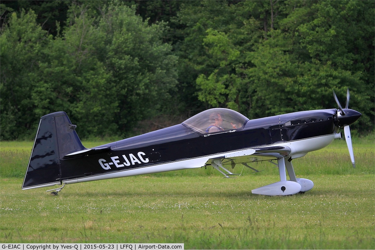 G-EJAC, 1999 Cap Aviation CAP-232 C/N 20, Cap Aviation CAP-232, Taxiing to parking area, La Ferté-Alais Airfield (LFFQ) Air show 2015