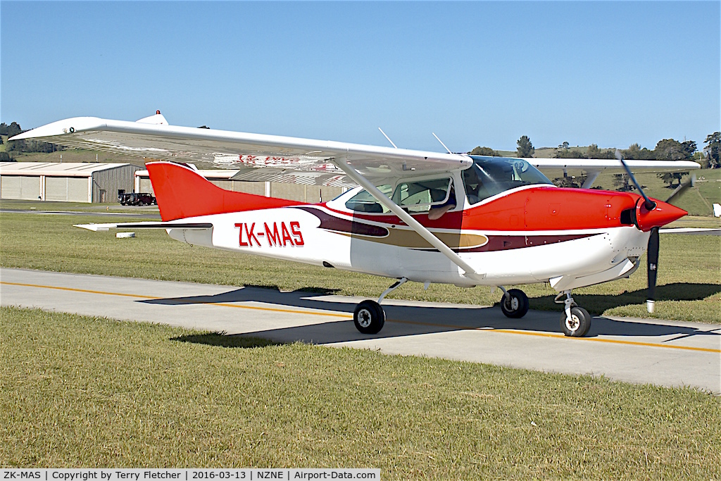 ZK-MAS, Cessna TR182 Turbo Skylane RG C/N Not found ZK-MAS, At North Shore Aerodrome, North Island , New Zealand - c/n 00661