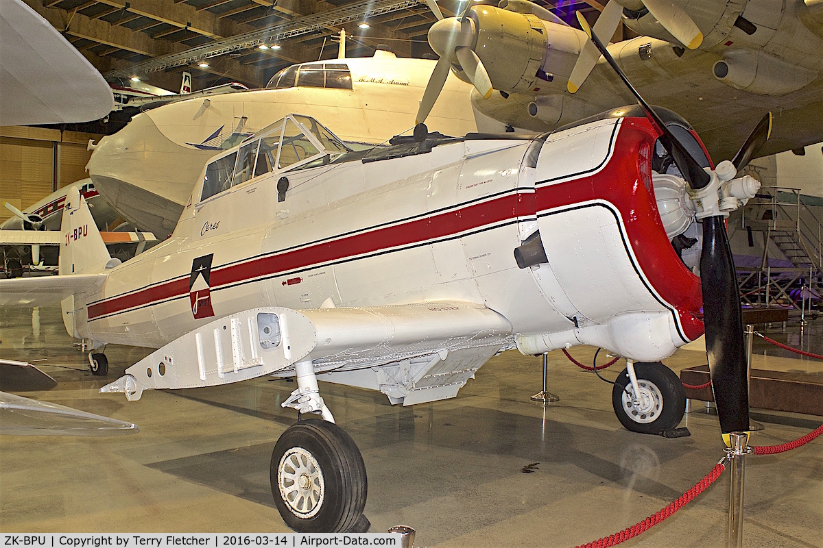 ZK-BPU, Commonwealth CA-28B Ceres C/N 4, Displayed at the Museum of Transport and Technology (MOTAT) in Auckland , New Zealand