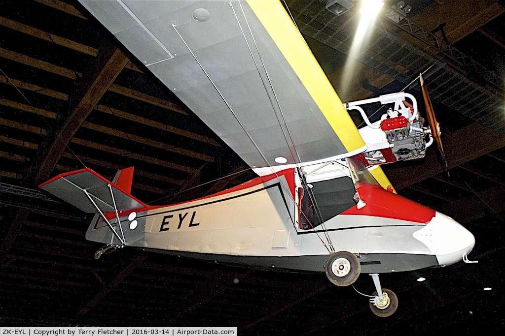 ZK-EYL, Scooter Homebuilt Model C/N 001, Displayed at the Museum of Transport and Technology (MOTAT) in Auckland , New Zealand