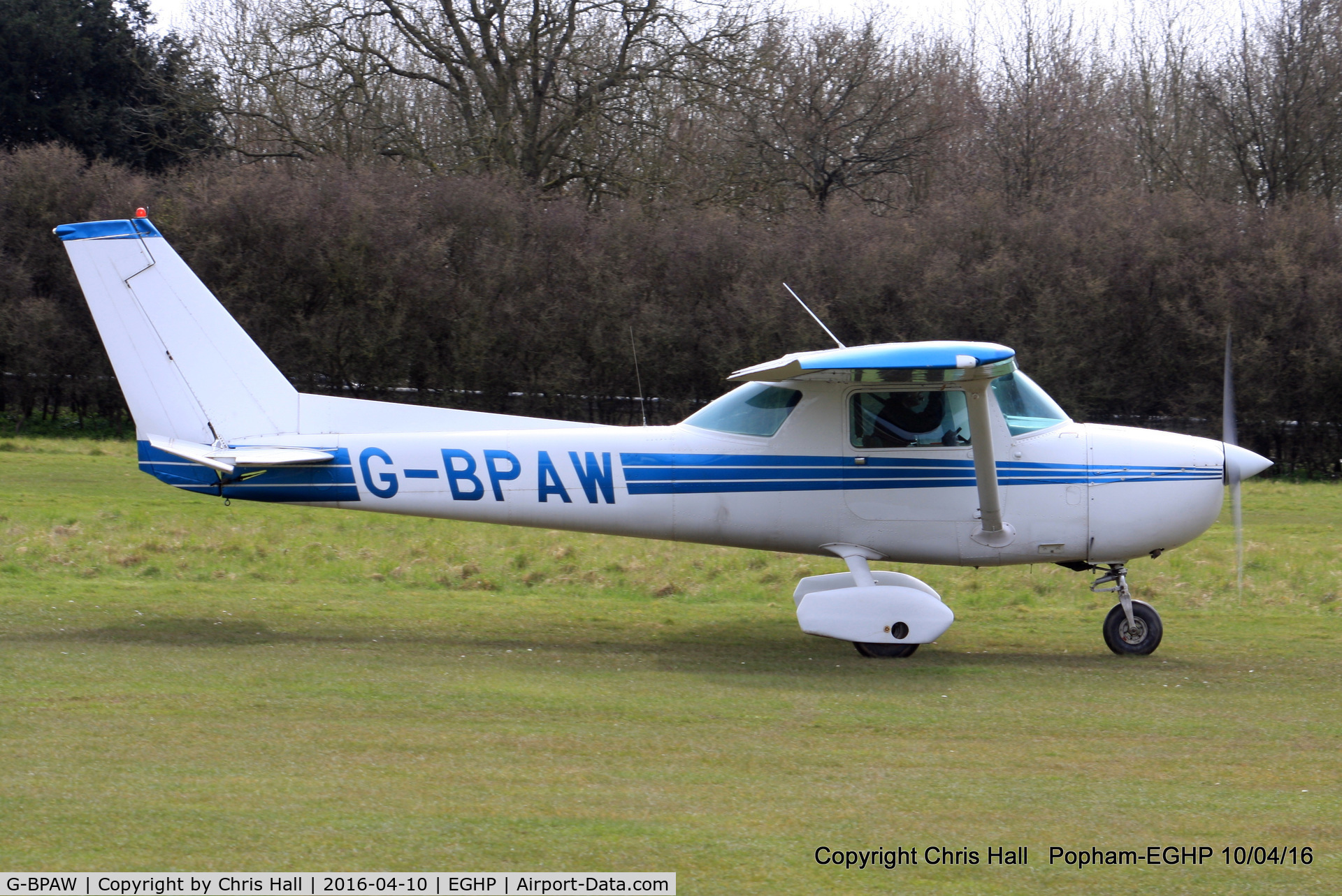 G-BPAW, 1976 Cessna 150M C/N 150-77923, at Popham