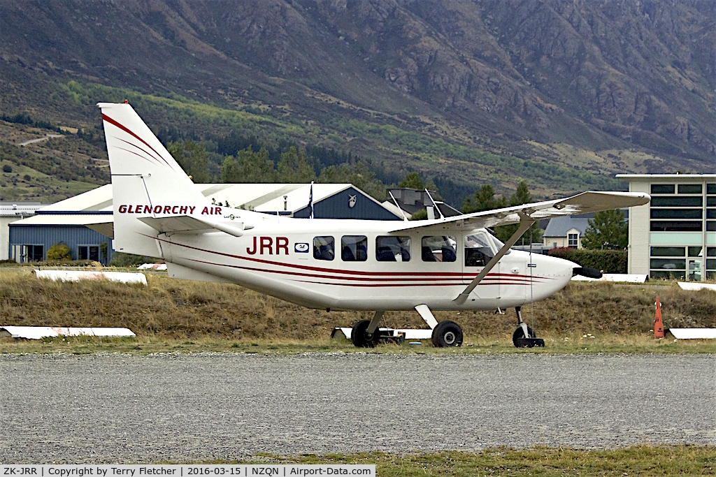 ZK-JRR, 2001 Gippsland GA-8 Airvan C/N GA8-01-006, At Queenstown , South Island , New Zealand