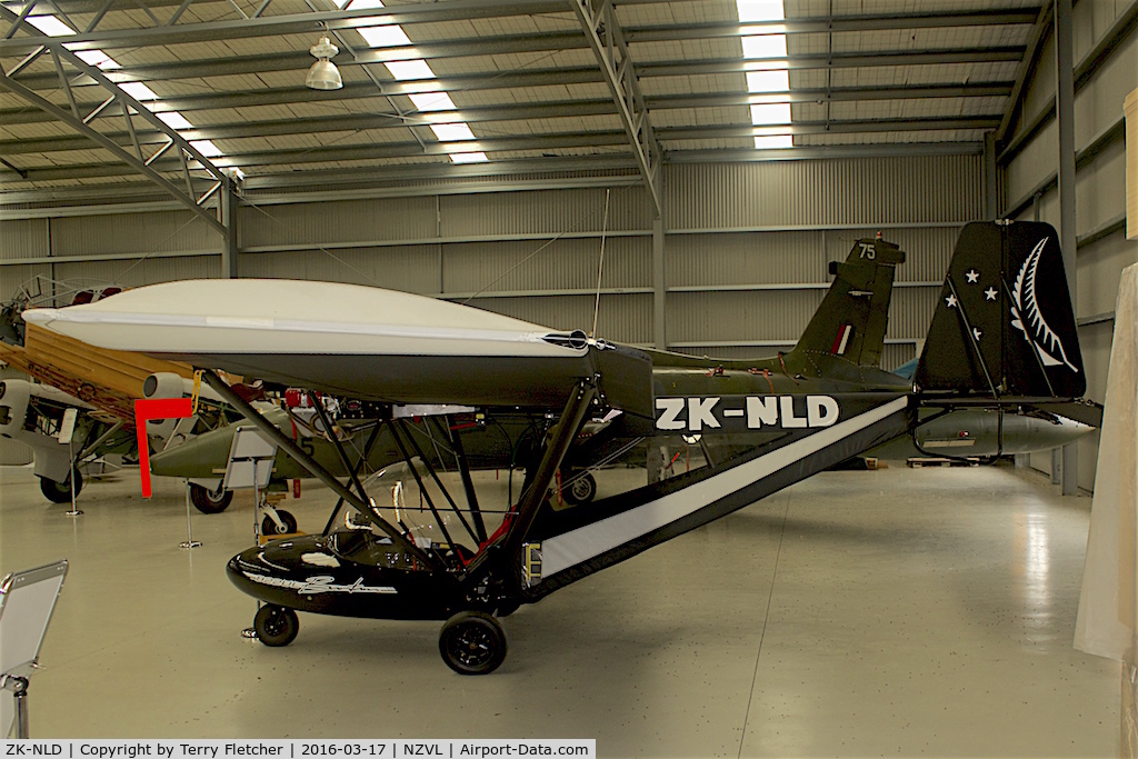 ZK-NLD, Micro Bantam  B22UL C/N 08-0323, At Croydon Aviation Heritage Centre