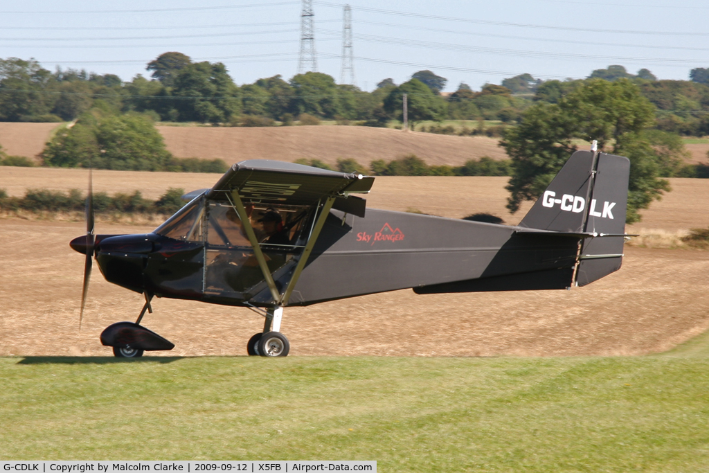 G-CDLK, 2005 Best Off Skyranger Swift 912S(1) C/N BMAA/HB/452, Best Off Skyranger Swift 912S(1), Fishburn Airfield, September 2009.