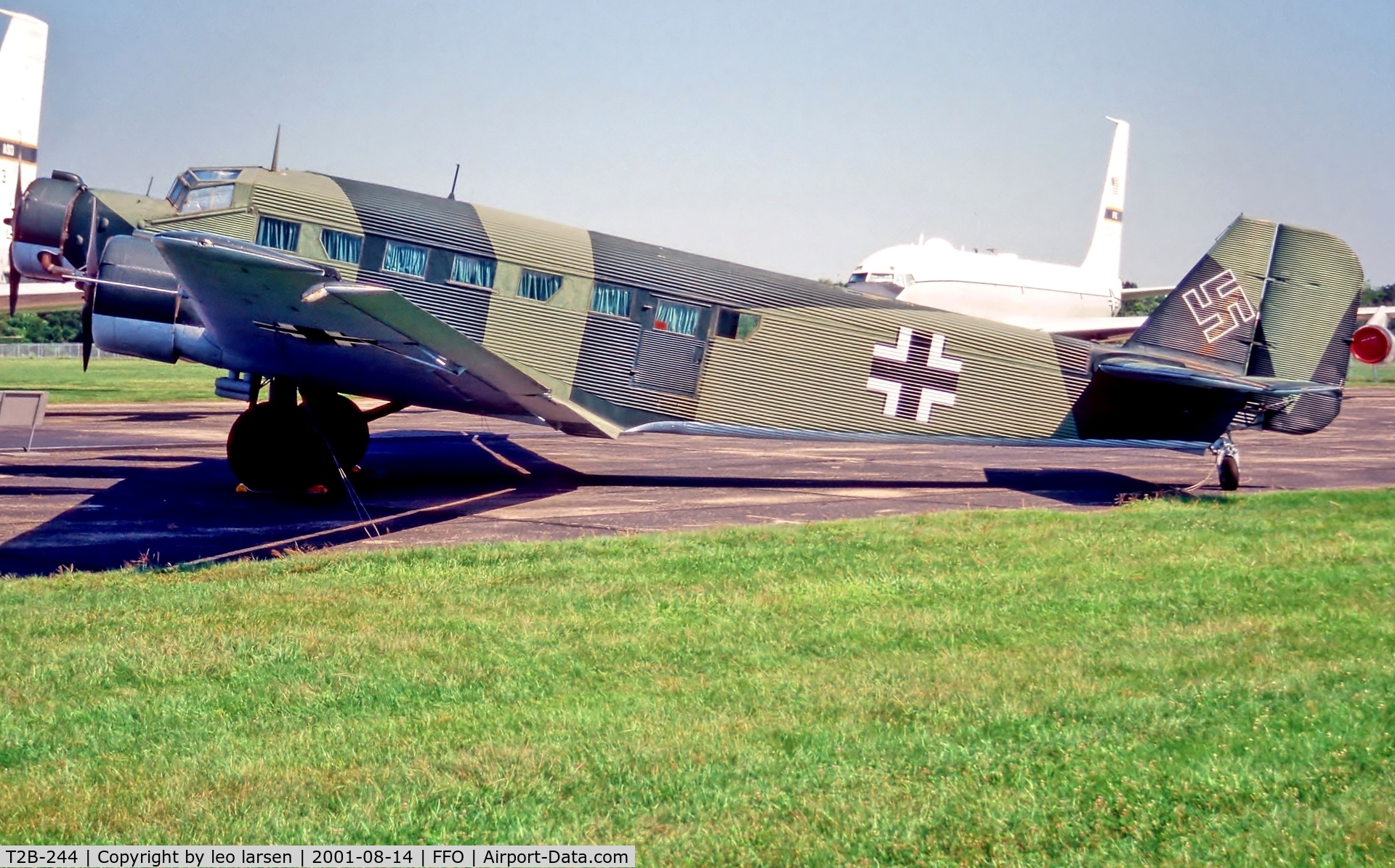 T2B-244, Junkers (CASA) 352L (Ju-52) C/N 135, USAF Museum Dayton 14.8.01